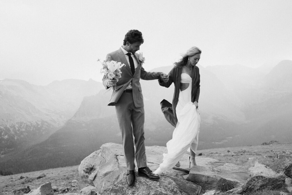 The Roam Photography Retreat elopement shoot in Rocky Mountain National Park