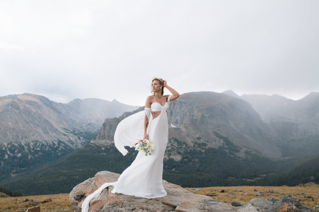 The Roam Photography Retreat elopement shoot in Rocky Mountain National Park