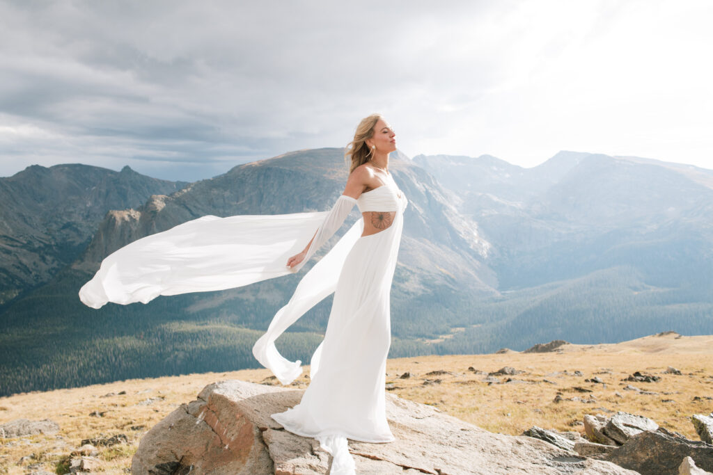 The Roam Photography Retreat elopement shoot in Rocky Mountain National Park