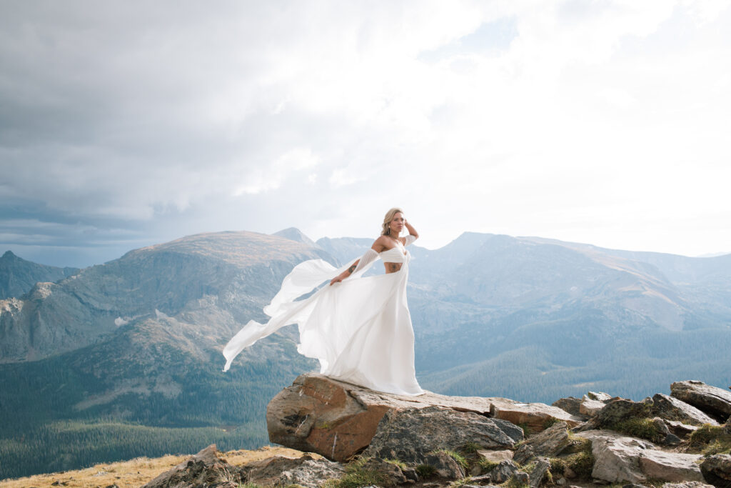 The Roam Photography Retreat elopement shoot in Rocky Mountain National Park