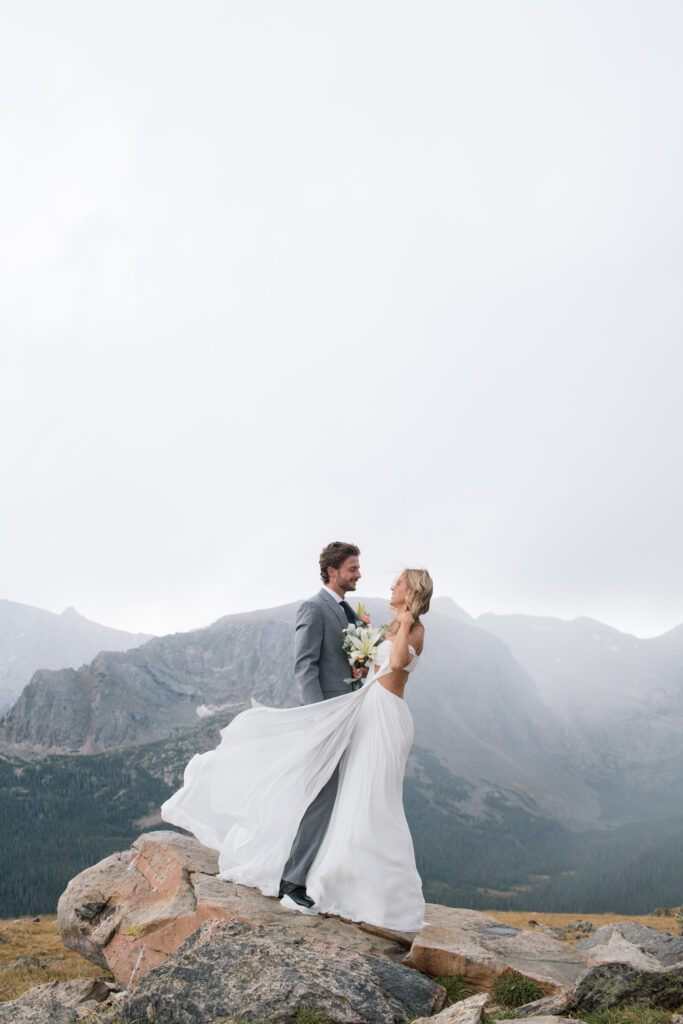 The Roam Photography Retreat elopement shoot in Rocky Mountain National Park