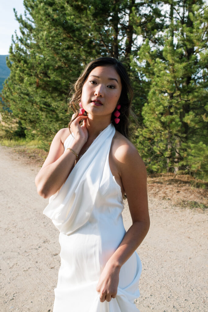 The Roam Photography Retreat bridal shoot in Rocky Mountain National Park, Colorado